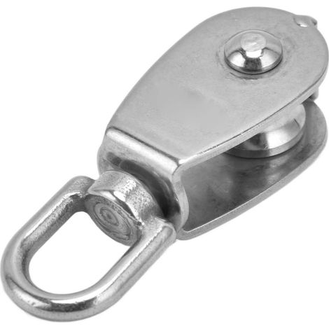 Poulie en acier inoxydable 304, robuste, durable, pratique et sûre pour le levage de câbles métalliques M50