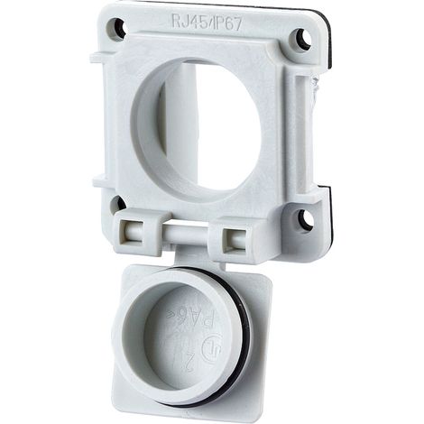 BTR NETCOM Buchsenklappe E-DAT ind.8(8) IP67 1309413003-E lgr