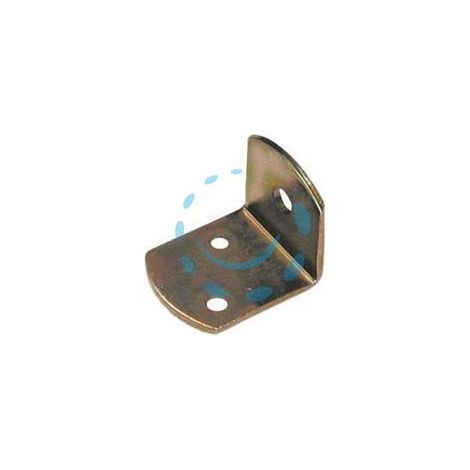 PIASTRA DI GIUNZIONE AD ANGOLO ART.850 - mm.30x30x37 - spessore mm.2,2
