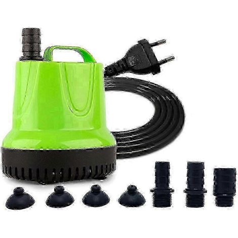 Pompe de vidange submersible 220 V 40 W 2500 L/h - câble 2,5 m (1/2)