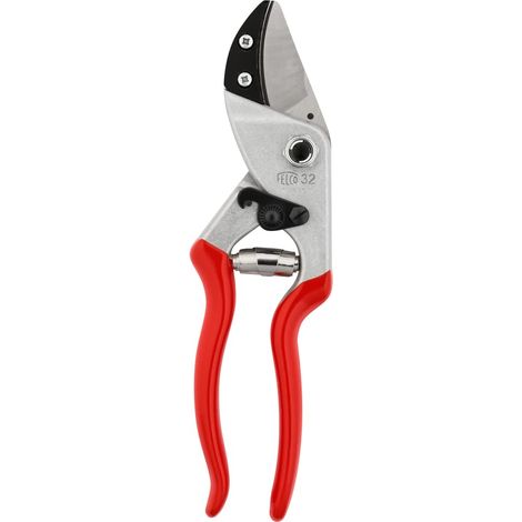 sécateur à enclume droitier grandes mains, bois sec, coupe 25 mm (1/5)