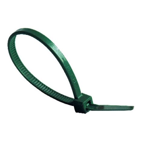 Brida Fijacion Nylon Verde 4,8X290Mm Nivel