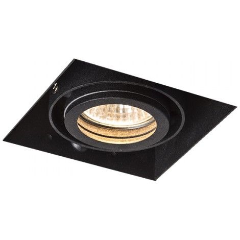 Faretto ELECTRA I nero 230V GU10 50W