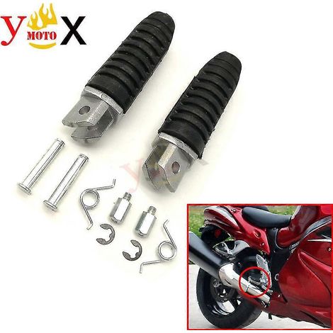 Motorrad-Fußrasten vorne für Suzuki Hayabusa GSX1300R GSXR1300 SV650 SV1000 TL1000 GSR400 GSR600 GSR750 Bandit 1250S (1/4)