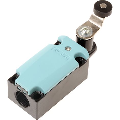 Interrupteur de fin de course Siemens 3SE5, Levier à galet, NO/NF ( Prix pour 1 )