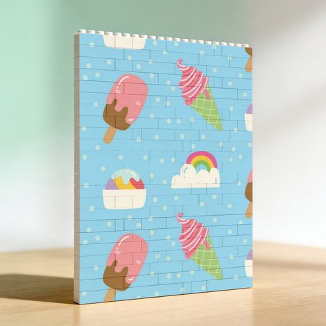 Cadre photo en blocs pour adultes, cadeau idéal pour couples (1/5)