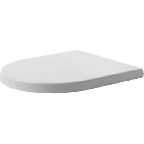 Siège de WC Duravit Starck 3, charnières en acier inox, (1/5)