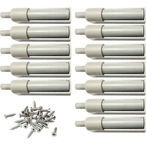 12 Dämpfer für Schubladen und Schränke mit Soft-Close-, geräuschloser Gleit- und Schraubverriegelungsfunktion. (1/5)