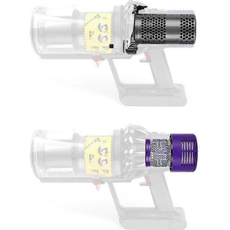 Hauptplatine mit Filter für Dyson V10 und SV12 Staubsauger – Ersatzteil, Version 0617