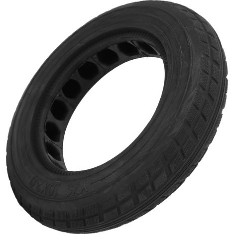 Pneu de trottinette électrique 10x2.0in, amortisseur de chocs, pneu en caoutchouc sans air, bandage plein pour roue (1/5)