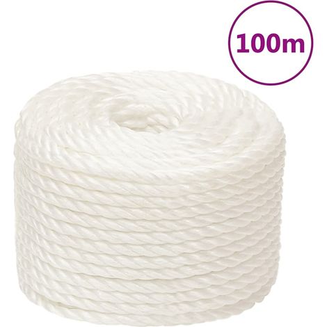 Arbeitsseil Weiß 16 mm 100 m Polypropylen