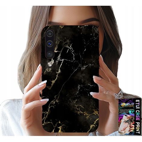Custodia per Samsung A50 / A30S - elegante motivo effetto pietra (1/5)
