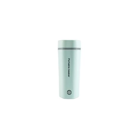 Bouilloire électrique portable pour eau bouillante 350 ml Bécher de voyage Bouilloire à thé Chaudière à eau chaude en acier inoxydable Arrêt automatique pour faire du thé, du café, du lait pour bébé (1/5)
