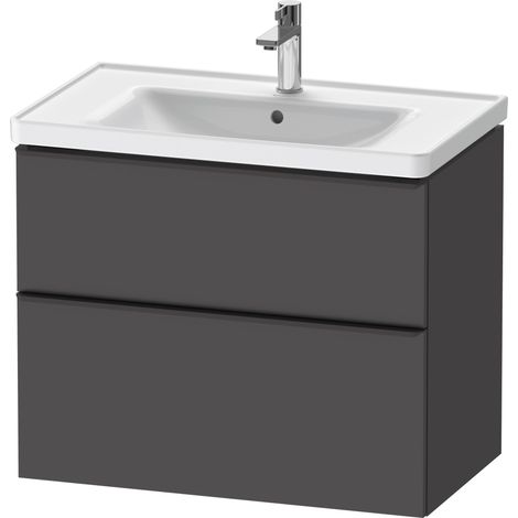 Mueble bajo lavabo 78 cm DURAVIT D-Neo Gris mate