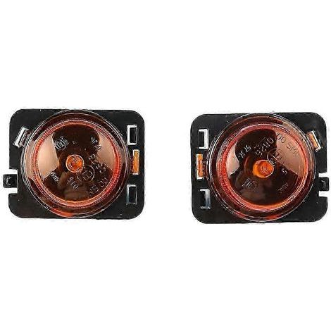 Clignotants d'aile latéraux pour Jeep Wrangler JK, 55078144AA 55078145AA
