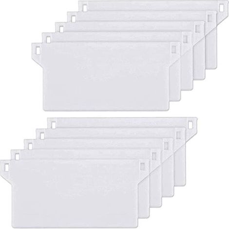 Paquet de 10 accessoires pour stores, kit de réparation de stores et de rideaux, blanc. PZCC