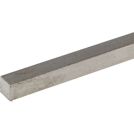 Barre Carrée Acier Inoxydable, l. 8mm H. 8mm, L 304mm ( Prix pour 1 ) (1/2)