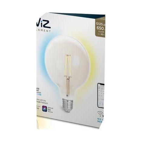 Wiz Wiz Smart LED G125 Transparente Dimmbare Glühbirne