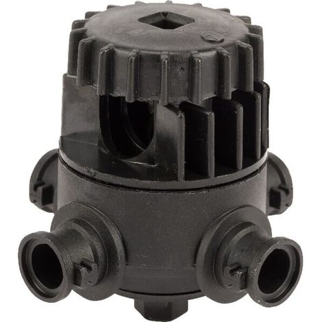 Portaboquilla para 4 conexiones Quad d20 UNIVERSAL 52050K4