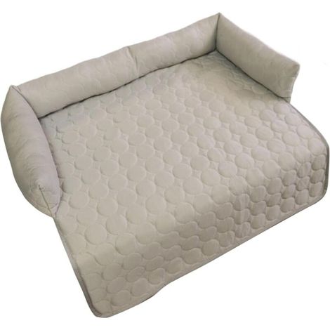 Lit pour Chien Rafraîchissant - Tapis Rafraîchissant Portable Et Lavable - (1/4)