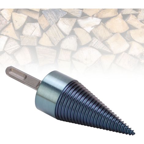 Holzspalter mit 42 mm Vierkantgriff, blau plattiert (1/5)