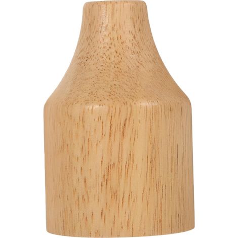 Douille E27 en Bois Massif pour Support de Lampe Suspendue, Accessoire Durable avec Structure Stable, Convient pour Restaurant et Maison, 1 Pièce (1/5)
