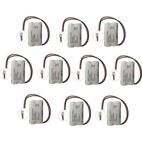 Saft 10 Batterie litio 7,2V 2600mAh compatibili Comelit - 2LS14500DX