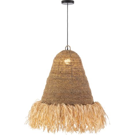 Deckenleuchte 50X50X52/200 Natursisal (1/4)
