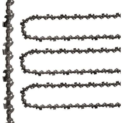 Chaine Tronçonneuse - 30 Cm - 45 Maillons - Pas 3/8 Pouces - Epaisseur Maillon 1 1 Mm - Pour Guide 30 Cm - Lot De 3 (1/5)