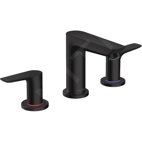hansgrohe Talis E Mélangeur lavabo 3 trous, déchets pop-up, (1/5)