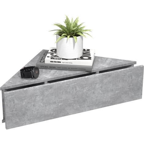 Cajón de pared de la esquina mesita de noche UsalS 15x60x43 - VCM