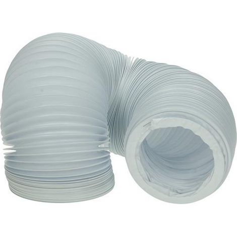 Ersatzteil - Abluftkanal aus PVC Länge 2 m Durchm. 102 mm -  - FAR, LISTO, BRU, BEKO, FAGOR, ZANKER, VEDETTE, ASTERIE, SCHOLTES, LADEN, BLOMBERG, RADIOLA, ARISTON HOTPOINT, BAUCKNECHT, IGNIS, PROLINE,