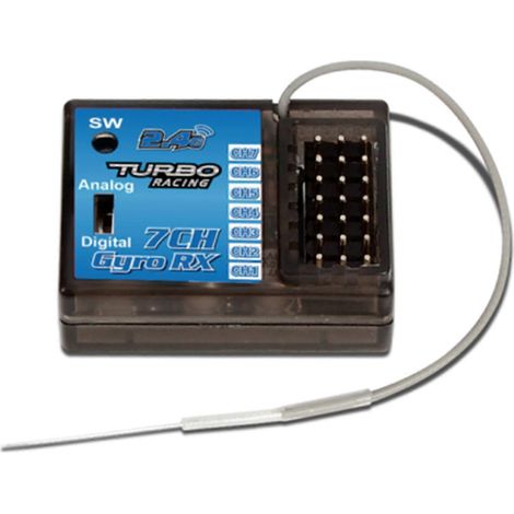 Accessoires de remplacement pour récepteur numérique TB-RX200 à 7 canaux 2,4 GHz pour système d'émetteur Turbo Racing V3.1 TB-TX2 ( ) (1/3)