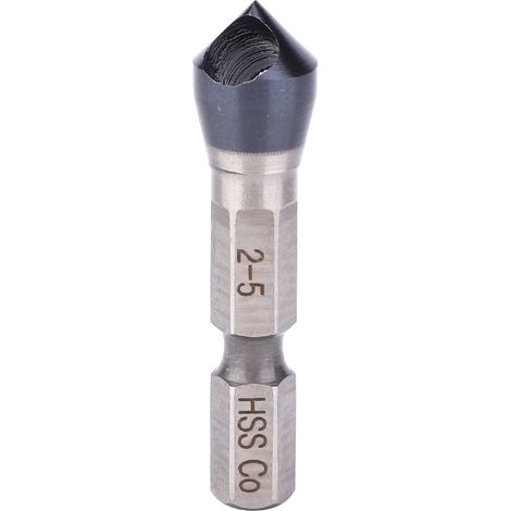 Outil De Chanfreinage - Foret Débaveur 90 Degrés - Pour Métal Bois Plastique - Poignée Hexagonale - Taille 2-5 Mm (1/5)