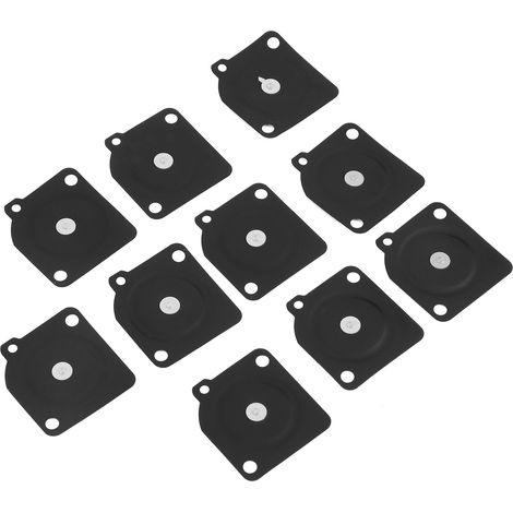 1 lot de 10 pièces par paquet / Pièces de réparation de carburateur, jeu de joints de membrane de carburateur pour tronçonneuses ZAMA 180 S210 MS230 MS250 (1/5)
