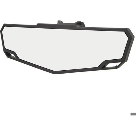 Rétroviseur Central - Miroir Convexe Grand Angle - Pour UTV Polaris RZR Pro XP 2020 à 2023 - Verre Haute Clarté + Caisson Métallique - 1 Pièce (1/5)