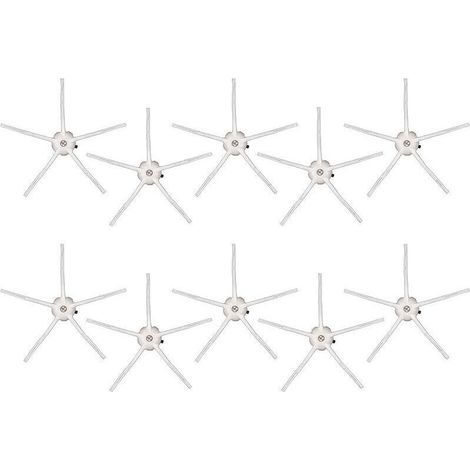 (10 pièces) Pièces de rechange pour brosses latérales Roborock S7 Series S7 S7+ S7 MAXV Ultra Q7 Max Q7 Max+ S8 Pro Ultra S8 S8+ Q