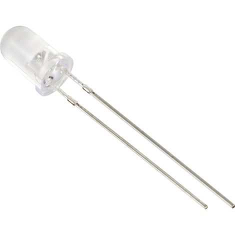 TRU COMPONENTS LED blanc froid rond 5 mm 70000 mcd 15 °