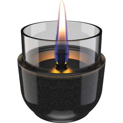 Candela Violet 8 Reactive Glaze Nero da tavolo ricaricabile TenderFuel (1/3)