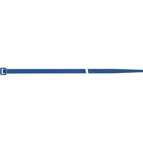 SAPISELCO 100x Serre-câbles Longueur 280 mm Largeur 4,5 mm bleu - SEL.11.425R (1/4)