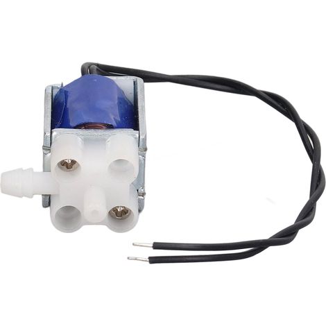 Électrovanne pneumatique 3 voies 2 positions, micro solénoïde à réponse rapide, normalement ouverte, DC3.7V 105mA 0.39W 35Ω, distributeur d'air compact. (1/5)