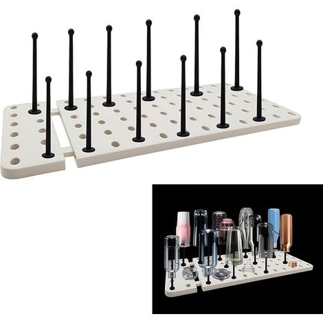 Water Bottle Rack Bottle Holder Storage Bottle Holder Draining Dish Kitchen for Bottles (1/5)