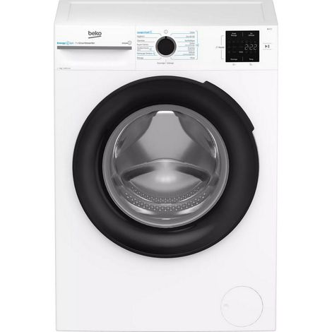 Lave-linge frontal 7kg 1400 trs/min blanc - Beko - BM3WFU47411B (1/3)