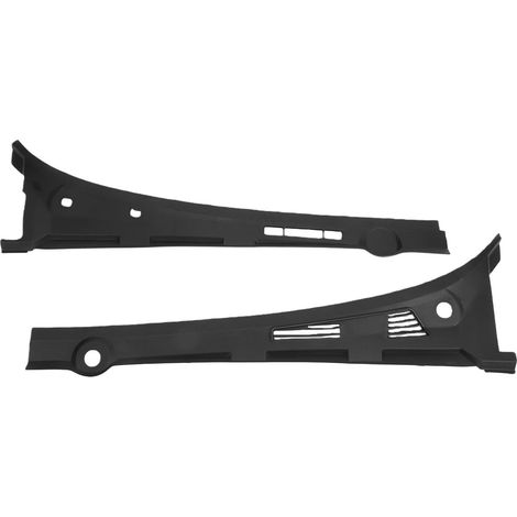 PP Rubber Composite Hood Airflow Guide Panel, All-Season Stable Front Cabin Ventilation Renovation Hardware, 2 Pieces (1/5)