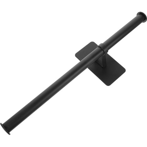 Porte-serviettes multifonction à fixer au mur pour salle de bain. Inst (1/5)