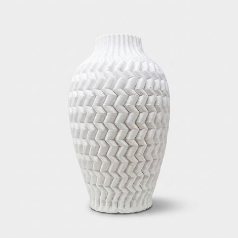 Vaso decorativo in porcellana 3D Sand Grande (1/3)