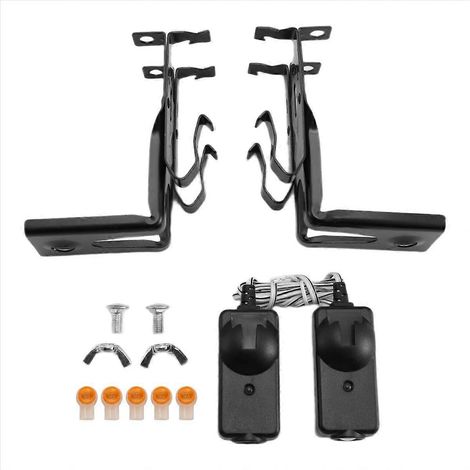Capteur de sécurité pour portail motorisé, 2 pièces, faisceau infrarouge pour ouverture automatique, yeux émetteurs-récepteurs, compatible motorisation de porte de garage (1/5)