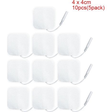 10/20 gel muscle stimulation electrodes, non-woven fabric, self-adhesive replacement pads for TENS05268 digital therapy device