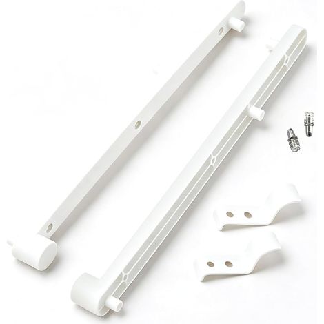 Ensemble de rails porte coulissante d'armoire rail latéral dissimulé 9 (1/5)