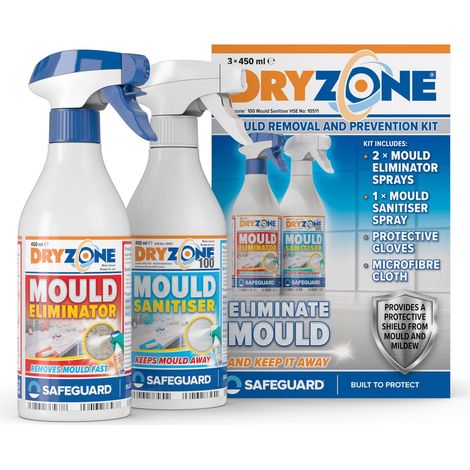 Dryzone Mould Remover and Prevention Kit (1/3)
